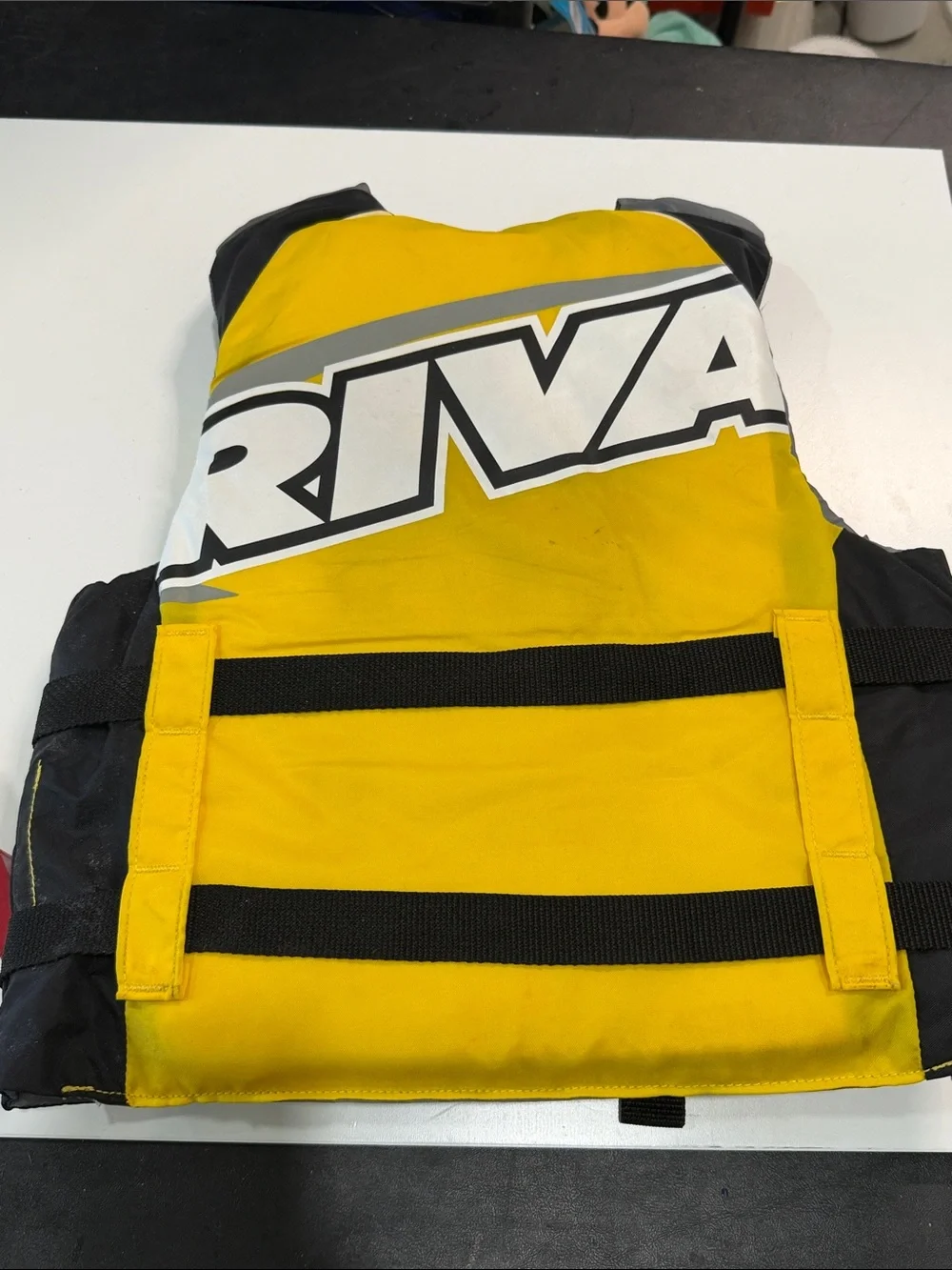 Youth Life Jacket – Yellow & Black Kids Swim Vest